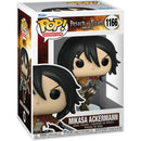 Funko Pop! Attack on Titan: Mikasa Ackermann with Swords - Bards & Cards