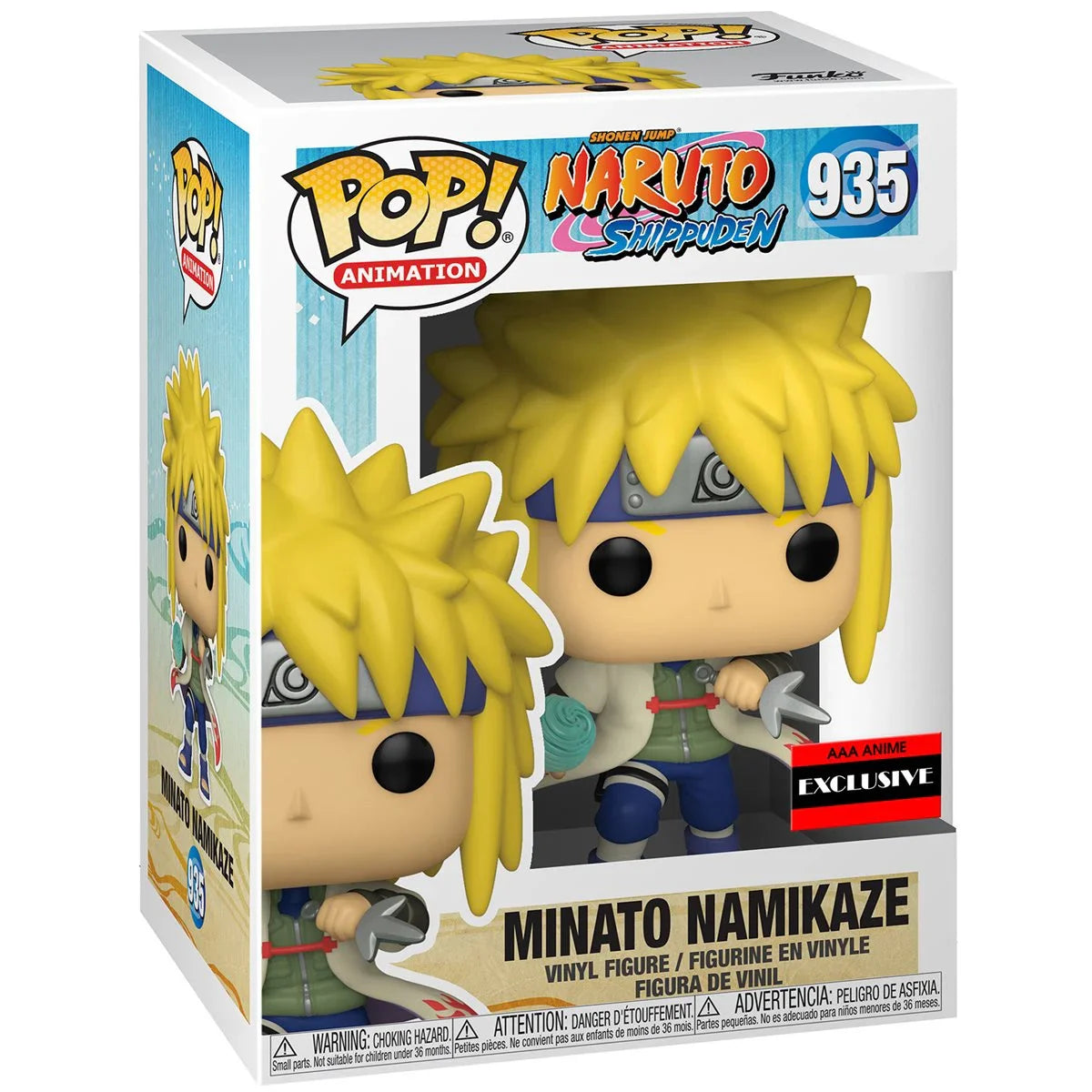 Funko Pop! Naruto Shippuden: Minato Namikaze Rasengan - AAA Anime Exclusive - 0