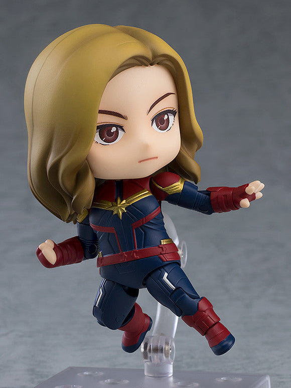 Good Smile Company: Nendoroid: Captain Marvel - Captain Marvel Hero's Edition DX Version #1154-DX - Bards & Cards