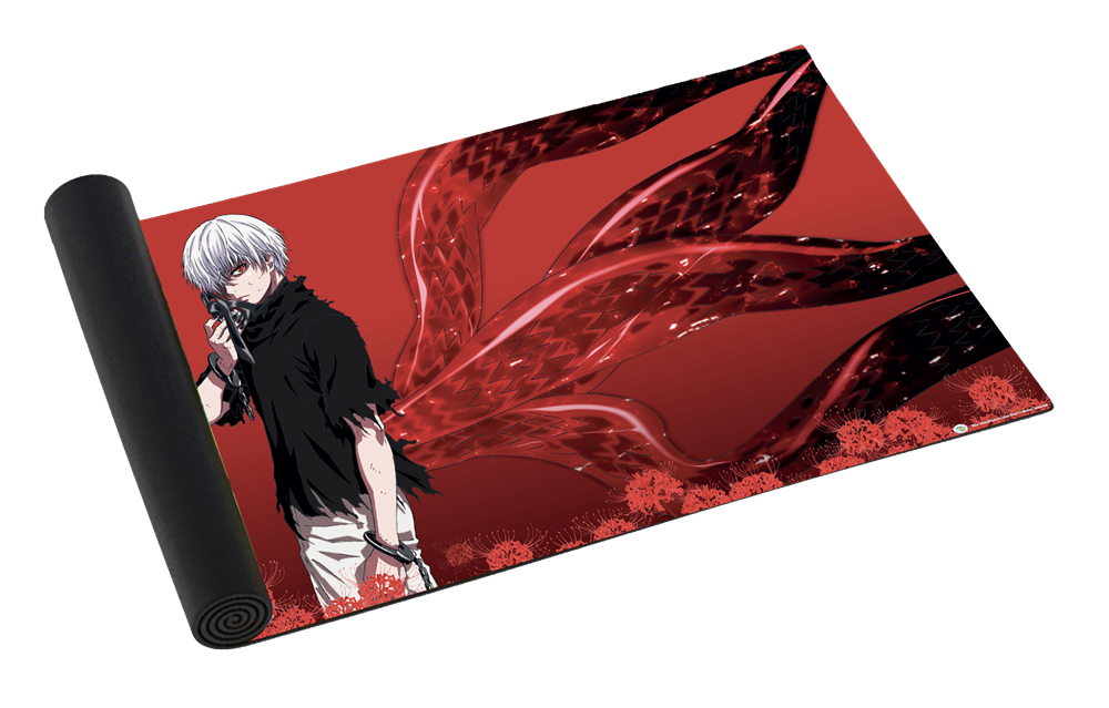 Tokyo Ghoul Red Kaneki Playmat - Bards & Cards