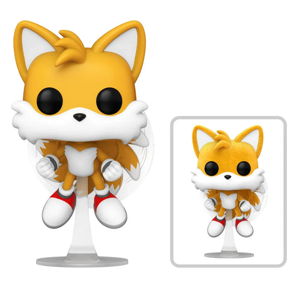 Sonic the Hedgehog Tails Flying Funko Pop! Vinyl Figure #978 - Specialty Series - Bards & Cards