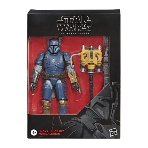 Star Wars: The Black Series - Heavy Infantry Mandalorian (The Mandalorian) 6-Inch Action Figure - Bards & Cards