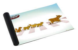 Cowboy Bebop Playmat - Ein and Family - Bards & Cards