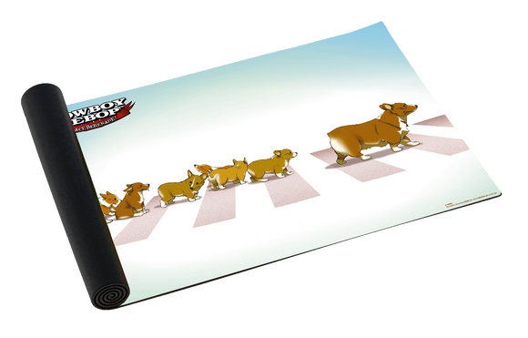 Cowboy Bebop Playmat - Ein and Family - Bards & Cards