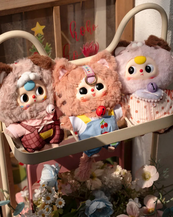 Baby Three Kitten Wardrobe Plush Series Blind Box - Bards & Cards