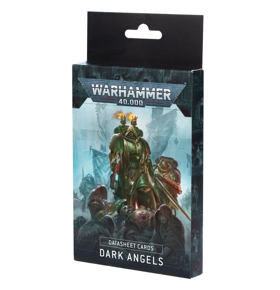Warhammer 40k Datasheet Cards: Dark Angels - Bards & Cards