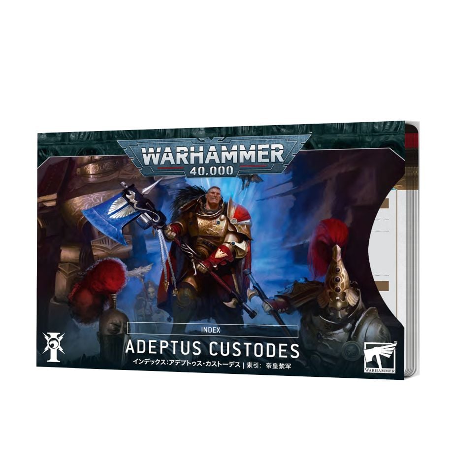 Warhammer 40k Index: Adeptus Custodes - Bards & Cards