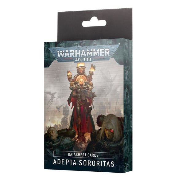 Warhammer 40k Datasheet Cards: Adepta Sororitas - Bards & Cards