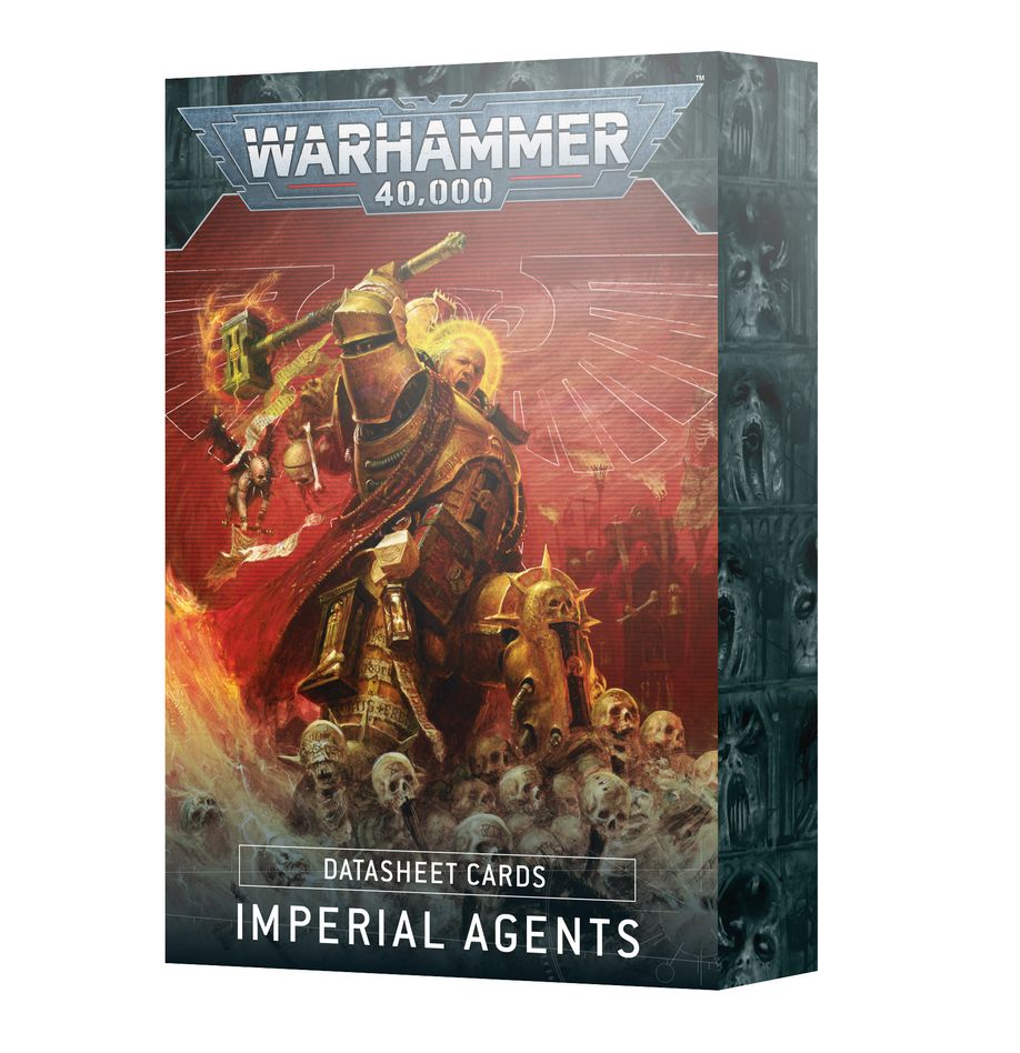 Warhammer 40k Datasheet Cards: Imperial Agents - Bards & Cards