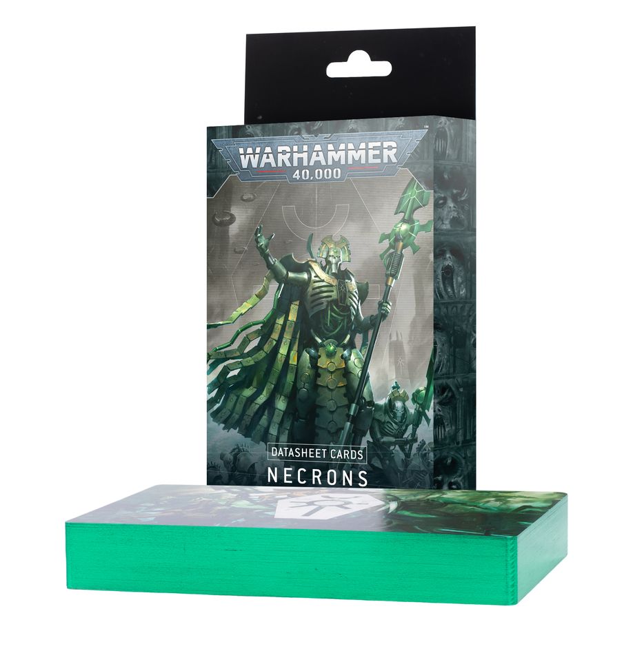 Warhammer 40k Datasheet Cards: Necrons - Bards & Cards