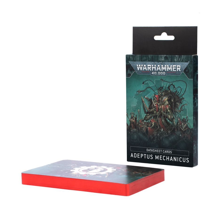 Warhammer 40k Datasheet Cards: Adeptus Mechanicus - Bards & Cards