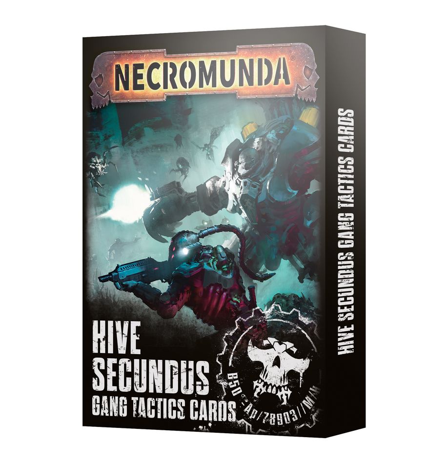 Necromunda: Hive Secundus Gang Tactics Cards - Bards & Cards