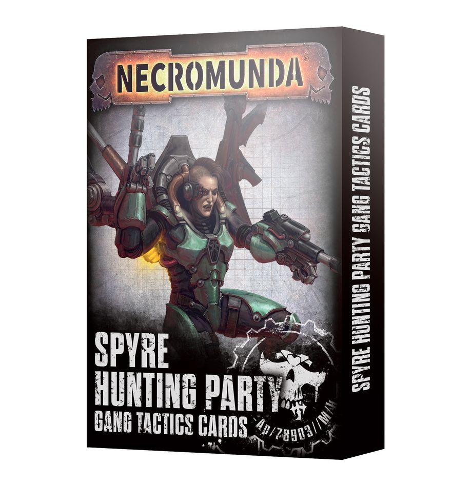 Necromunda: Spyre Hunting Party Gang Tactics Cards - Bards & Cards