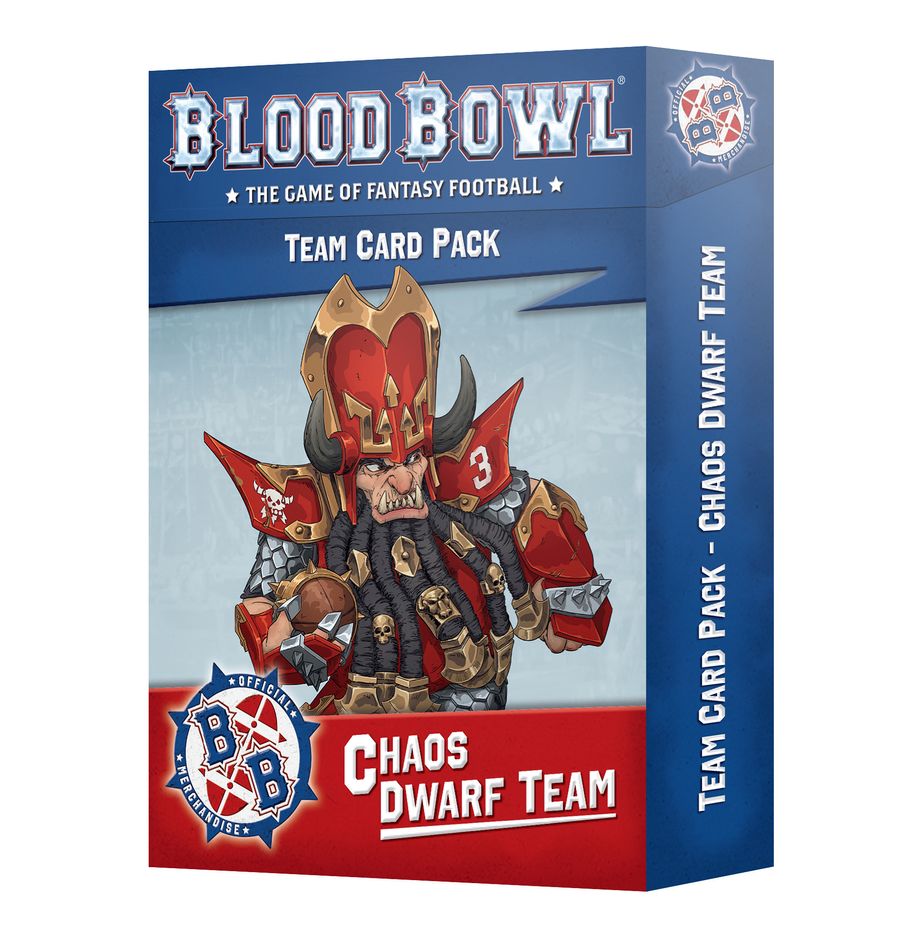 Blood Bowl: Chaos Dwarf Card Pack - Bards & Cards