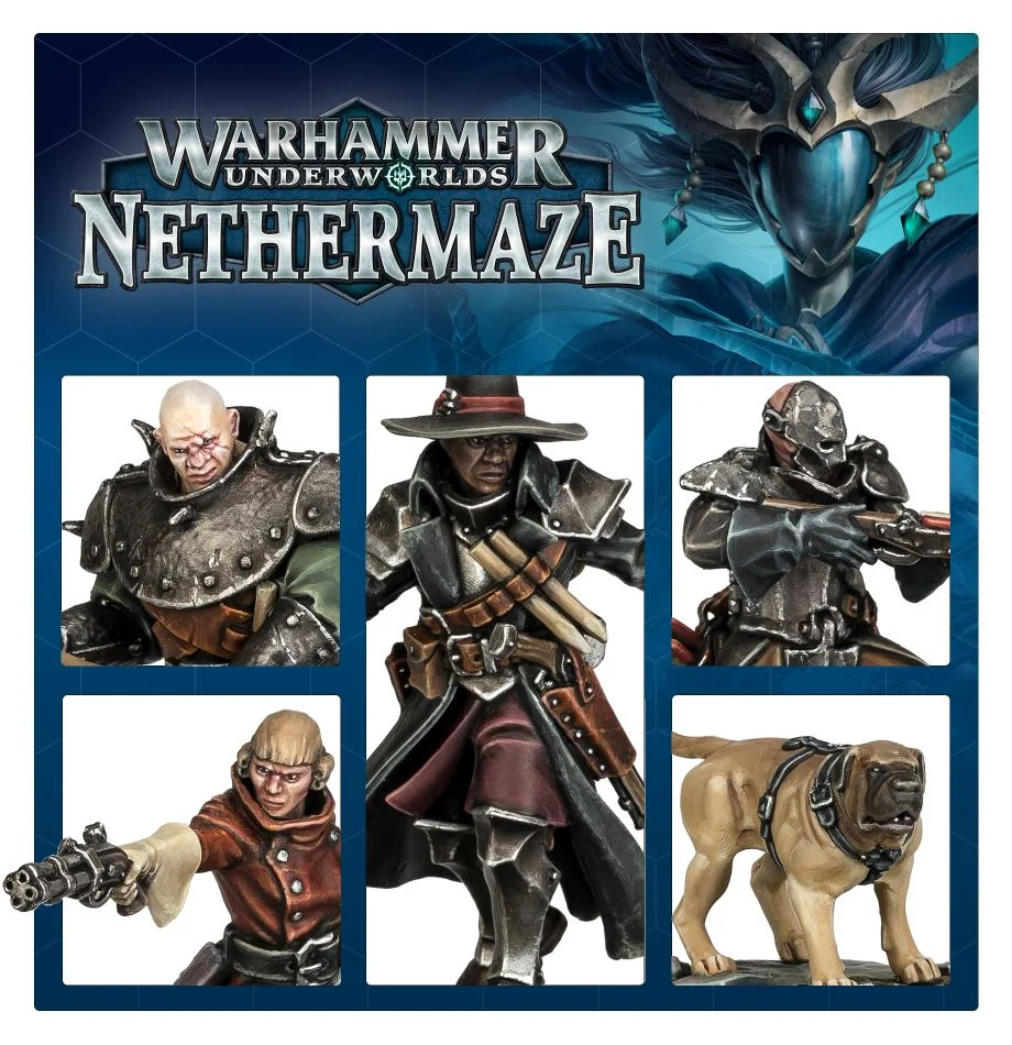 Age of Sigmar: Cities of Sigmar Warcry Warband - Hexbane's Hunters - Bards & Cards