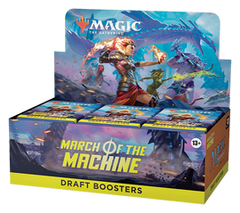 March of the Machine - Draft Booster Display - Bards & Cards
