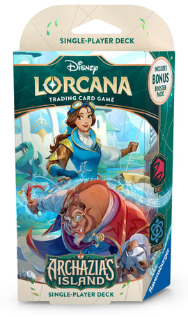 Disney Lorcana: Archazia's Island - Starter Deck (Ruby/Sapphire) - Bards & Cards