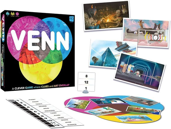 Venn Board Game - Bards & Cards