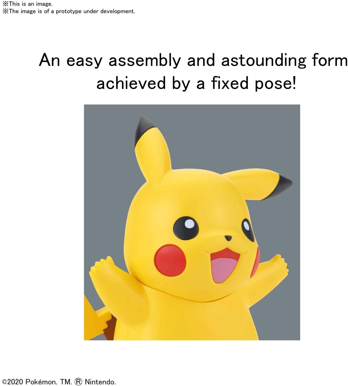 Bandai Spirits: Pokemon - 01 Pikachu Model Kit Quick!! - Bards & Cards