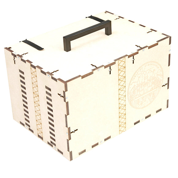 MagCase MINI 2.0 MDF Magnetic Carrying Case / Display Case For Miniatures - Bards & Cards