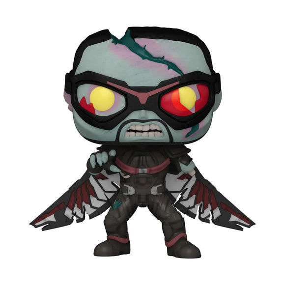 Funko Pop! Marvel's What If: Zombie Falcon - Bards & Cards