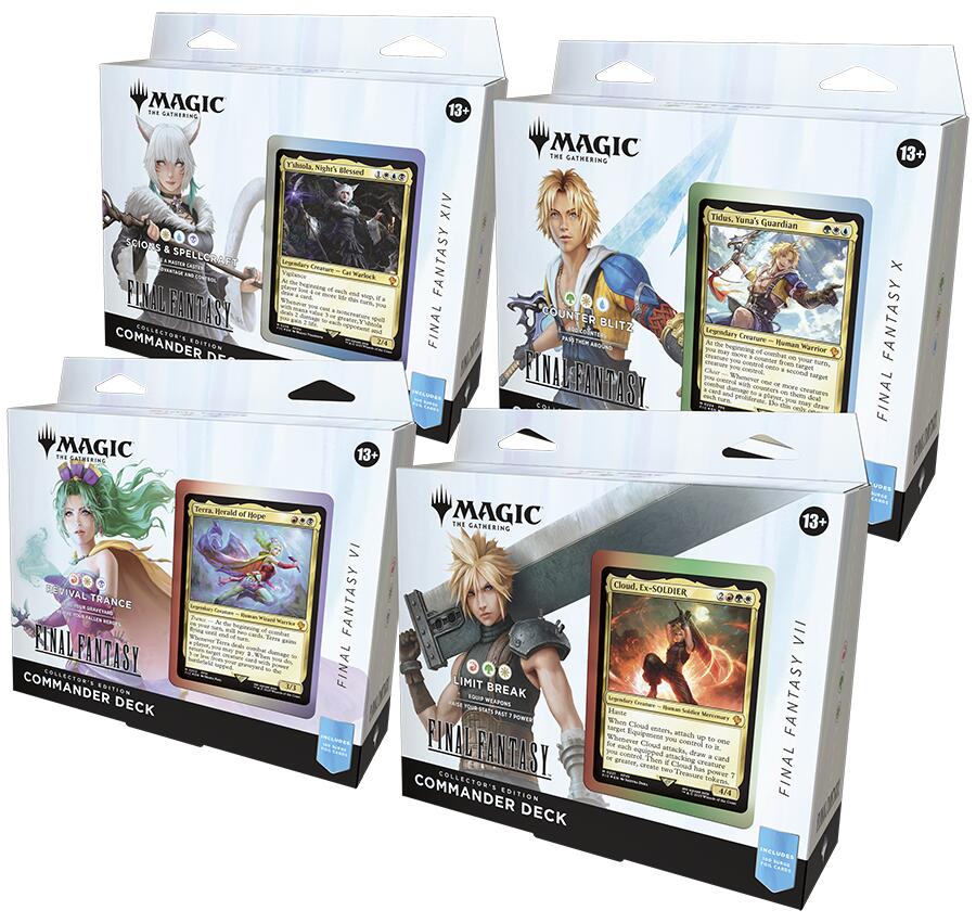 FINAL FANTASY - Commander Deck: Collector's Edition Display