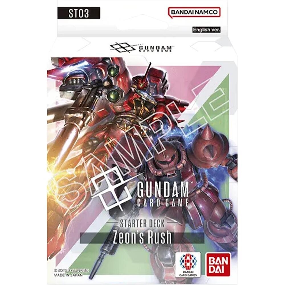 Sun 7/20/2025, 1 pm - Gundam Card Game: Mobile Suit Sortie Tournament