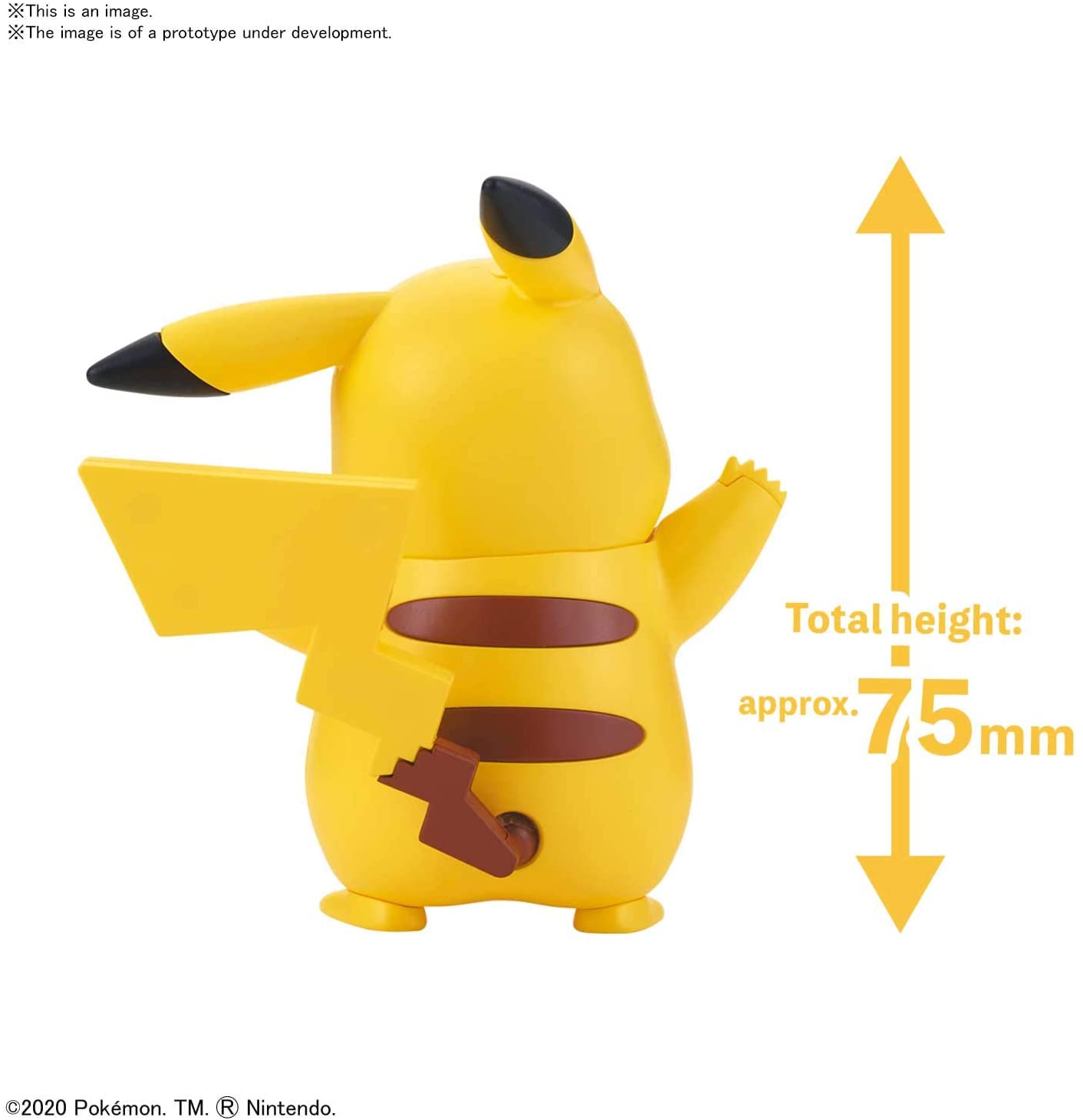 Bandai Spirits: Pokemon - 01 Pikachu Model Kit Quick!! - Bards & Cards