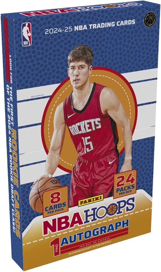 2024-25 Panini Hoops Basketball - Hobby Box - Bards & Cards