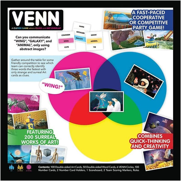 Venn Board Game - Bards & Cards