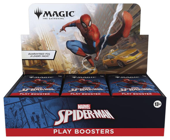 Marvel's Spider-Man - Play Booster Display - Bards & Cards