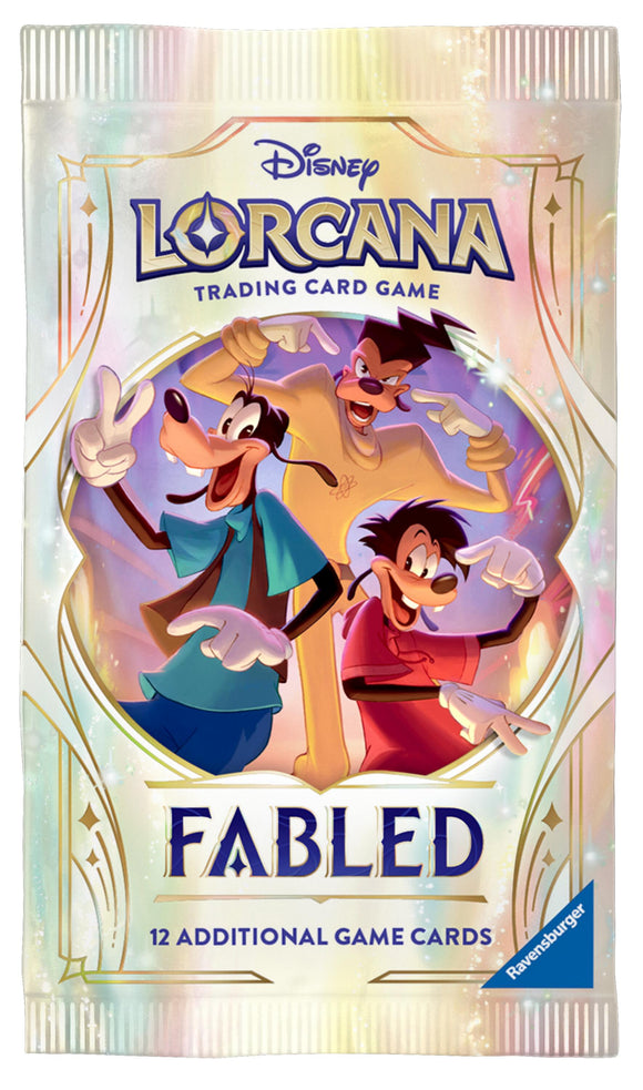 Disney Lorcana: Fabled Booster Pack - Bards & Cards