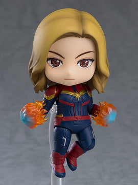 Good Smile Company: Nendoroid: Captain Marvel - Captain Marvel Hero's Edition DX Version #1154-DX - Bards & Cards