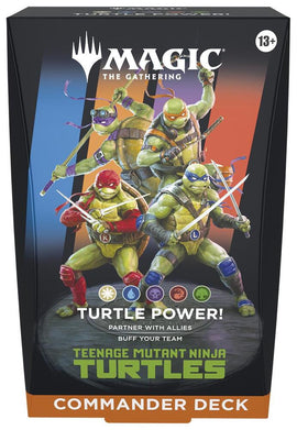 TMNT x MtG: Turtle Power! Commander Deck - Bards & Cards