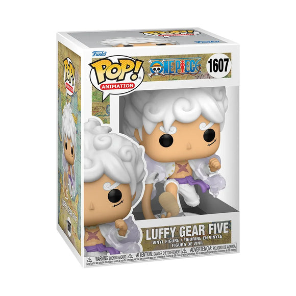 One Piece Luffy Gear Five Funko Pop! Vinyl Figure #1607 - Bards & Cards