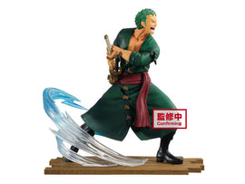 Banpresto: One Piece Log File Selection - Roronoa Zoro Figure (Vol. 1) - Bards & Cards