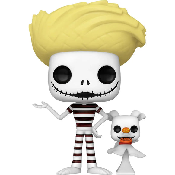 The Nightmare Before Christmas Jack with Zero (Beach) Funko Pop! - Bards & Cards