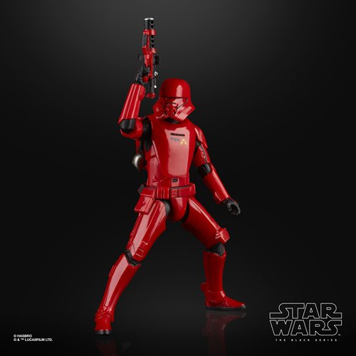 Star Wars: The Black Series - Sith Jet Trooper (The Rise of Skywalker) 6-Inch Action Figure #106 - Bards & Cards