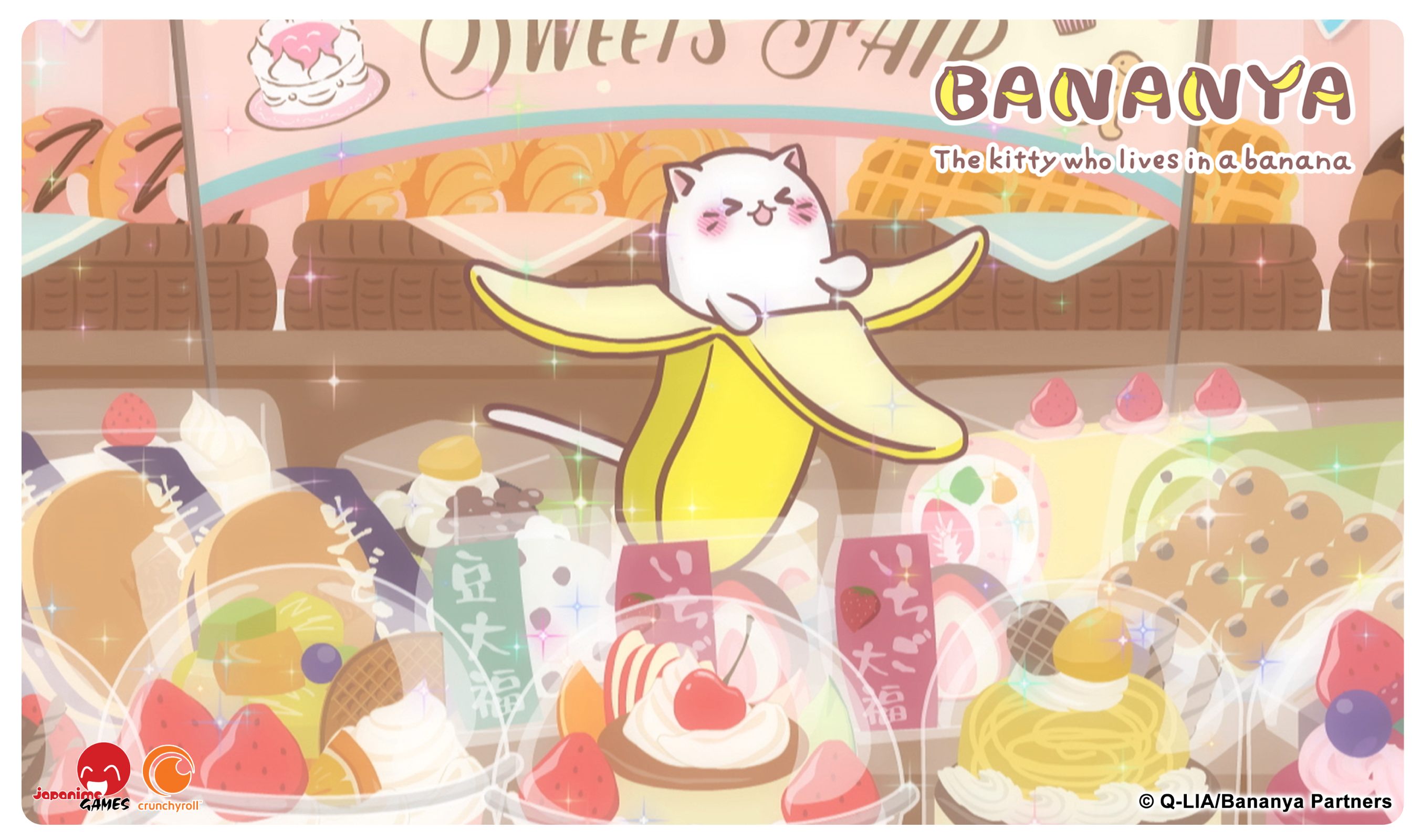 Bananaya Sweet Shoppe Playmat - Bards & Cards