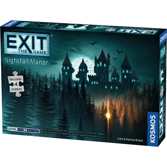 EXIT: Nightfall Manor (with puzzles) - Bards & Cards