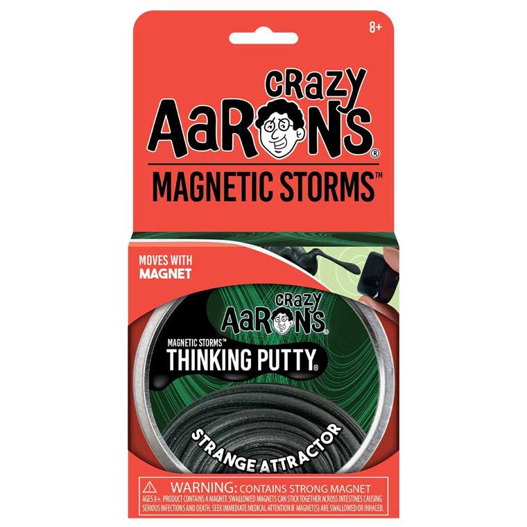 Crazy Aaron's Strange Attractor - 4" Thinking Putty Tin with Magnet