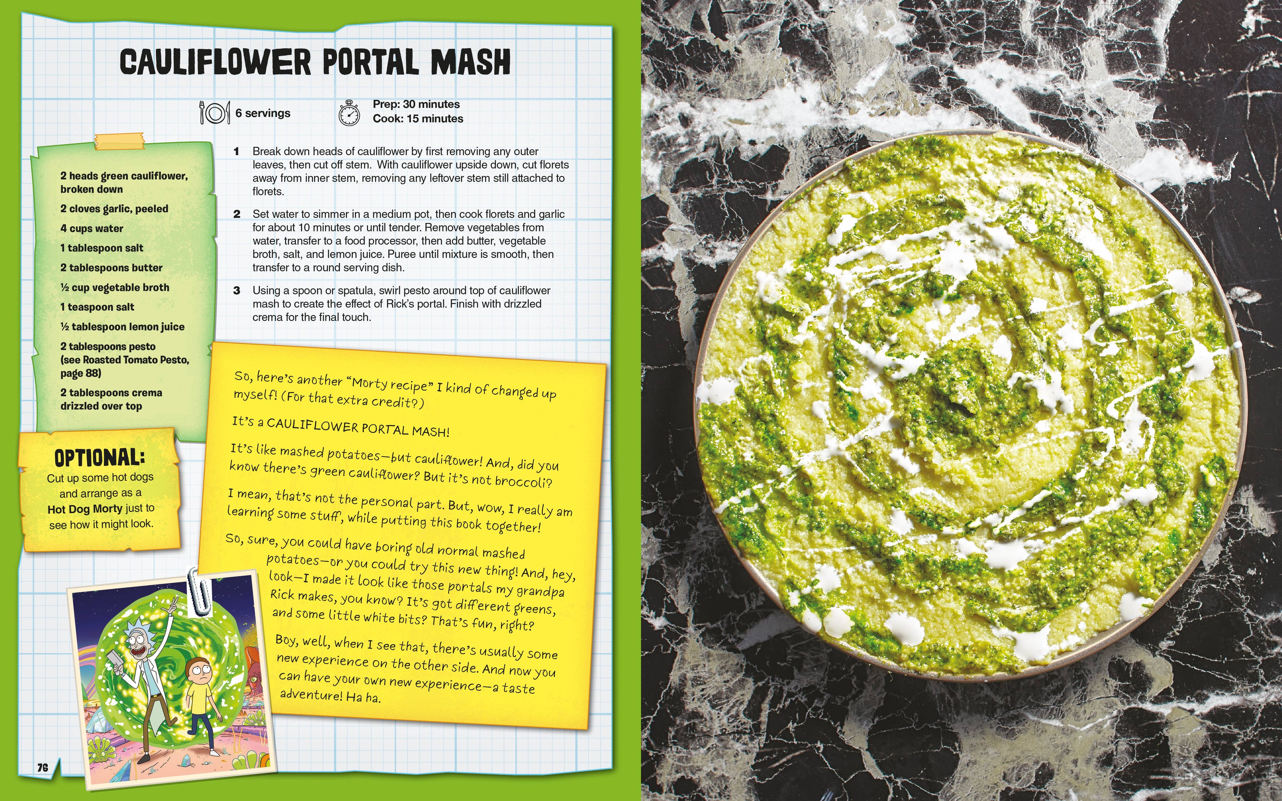 Rick and Morty: The Official Cookbook - Bards & Cards