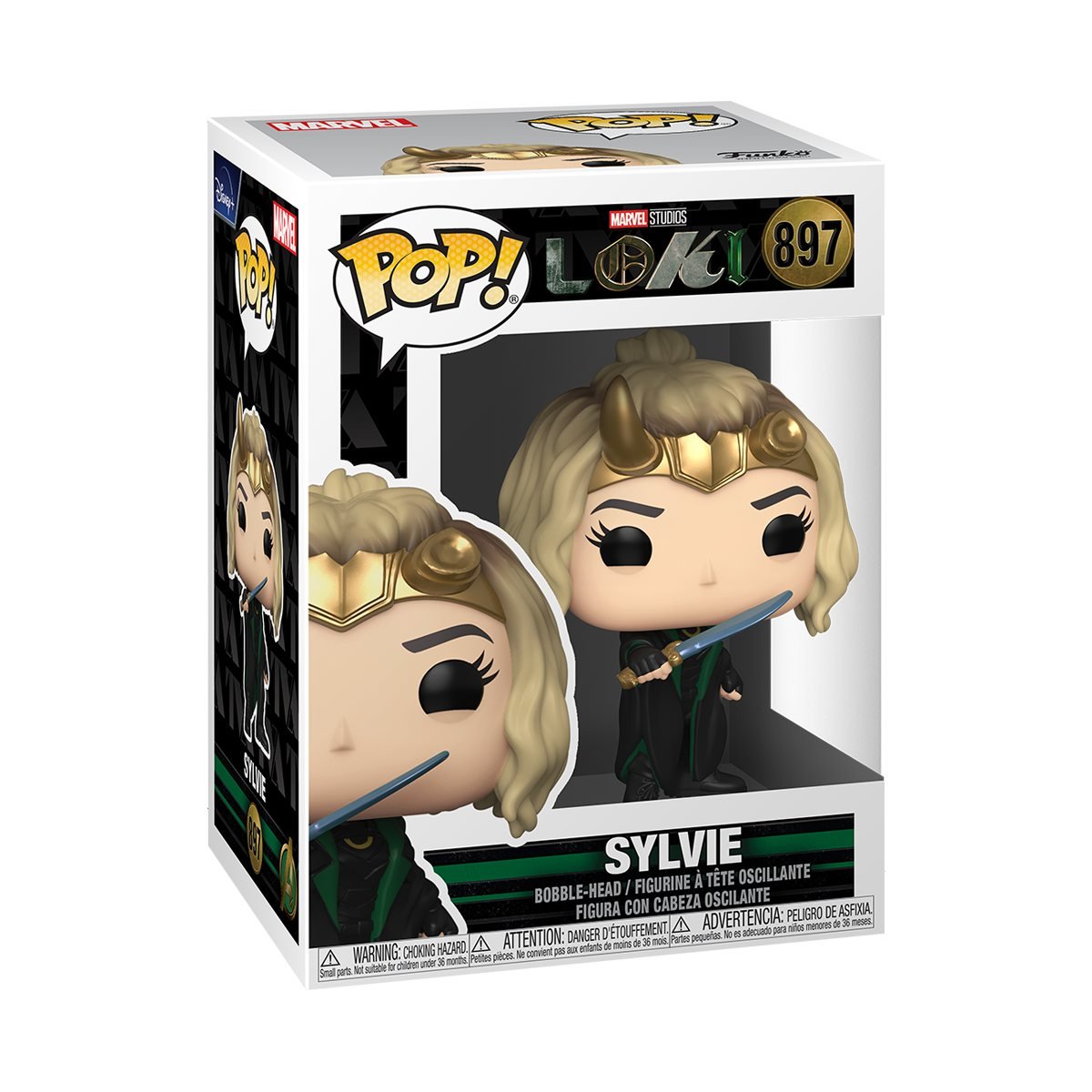 Funko Pop! Loki Series: Sylvie - Bards & Cards