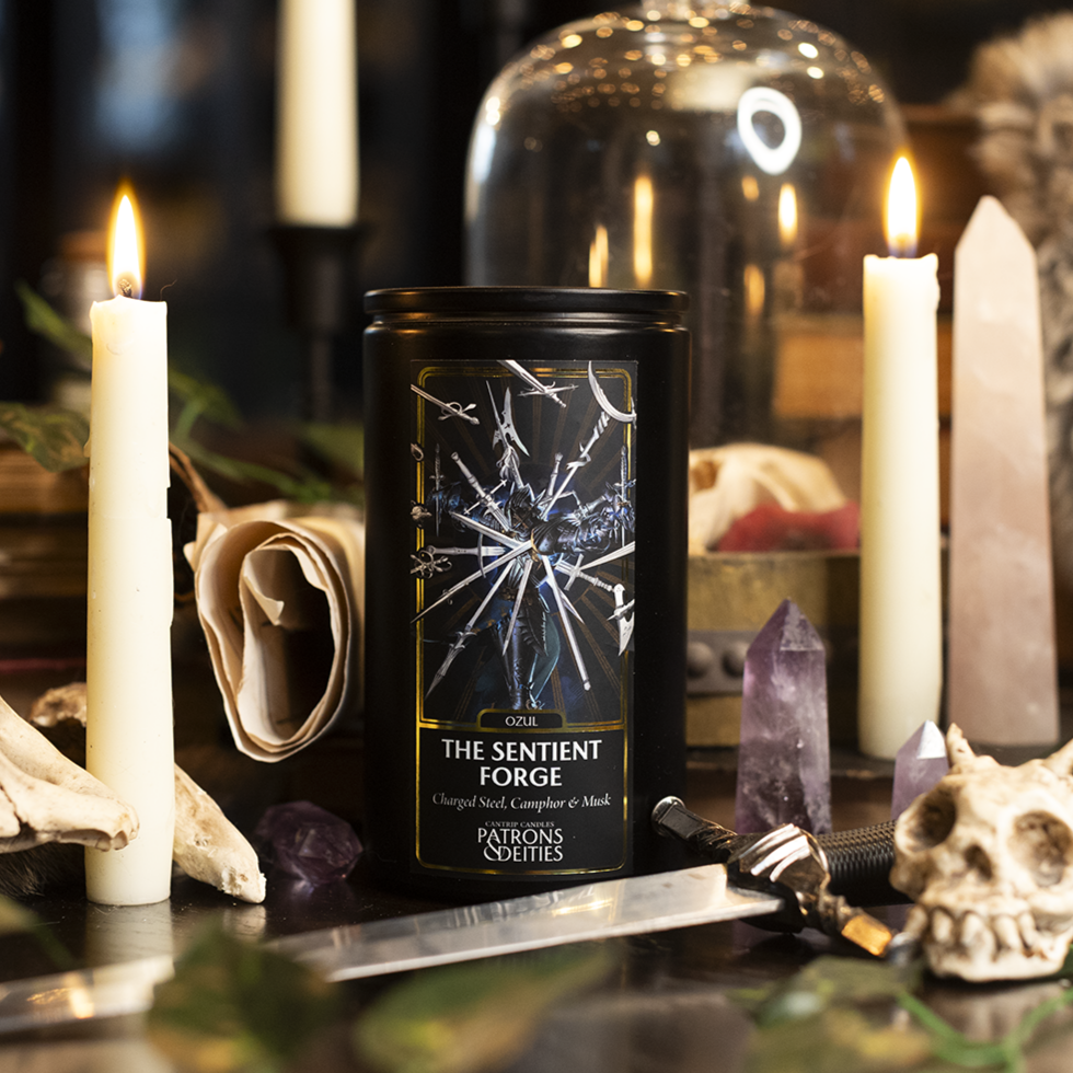 Cantrip Candles - Ozul, The Sentient Forge 16 oz. - 0