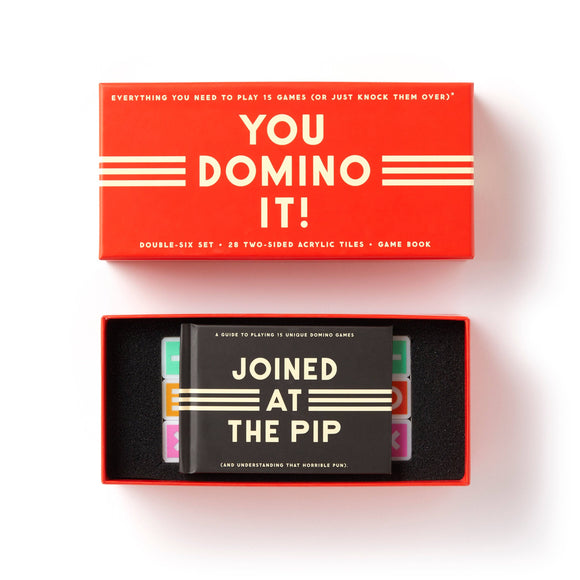 You Domino It! Domino Game Set - Bards & Cards