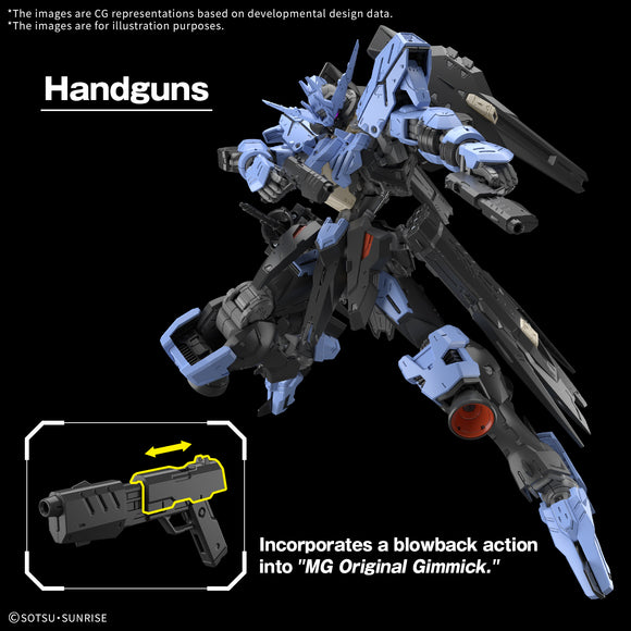 Bandai MG IBO 1/100 Gundam Vidar "Gundam Iron-Blooded Orphans" - Bards & Cards