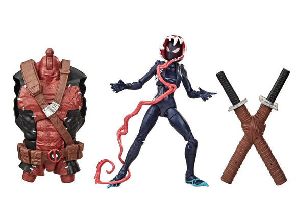 Venom Marvel Legends - Ghost-Spider 6-Inch Action Figure (Venompool Build-A-Figure) - Bards & Cards