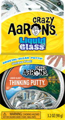 Crazy Aaron's Liquid Glass - Full Size 4" Thinking Putty Tin - Bards & Cards
