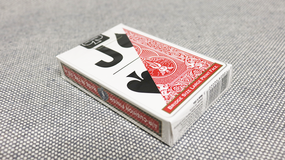 Bicycle Super Jumbo Bridge (RED) by USPCC - Bards & Cards