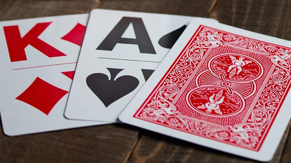 Bicycle Super Jumbo Bridge (RED) by USPCC - Bards & Cards